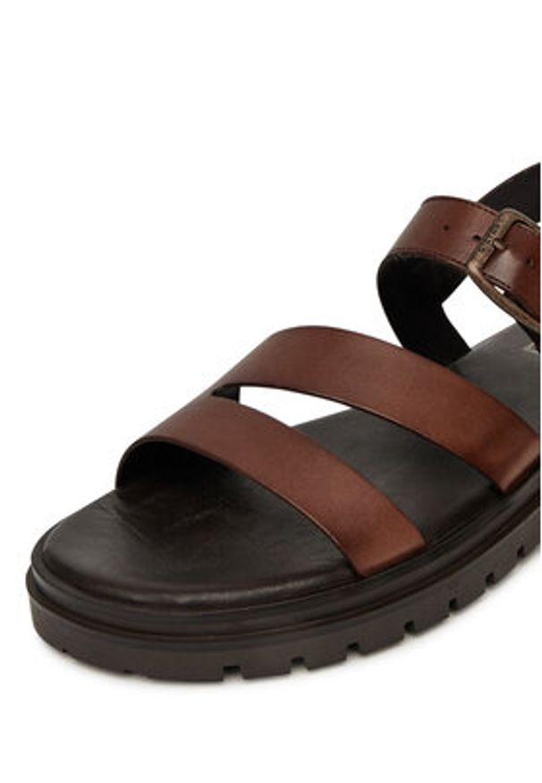 G-Star RAW - G-Star Raw Sandały CEO-WI34-23568-01 Brązowy. Kolor: brązowy. Materiał: skóra