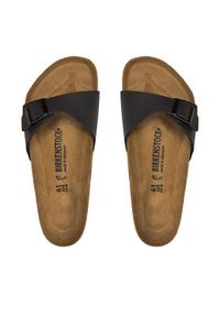 Birkenstock Klapki Madrid 0040791 Czarny. Kolor: czarny. Materiał: skóra #2