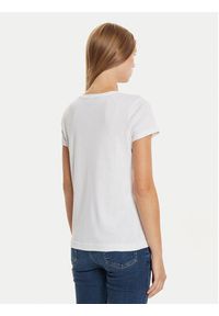 Lauren Ralph Lauren - LAUREN RALPH LAUREN T-Shirt ILN62373 Biały Regular Fit. Kolor: biały. Materiał: bawełna