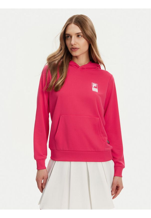 Fila Bluza Lisakovsk FAW1046 Różowy Regular Fit. Kolor: różowy. Materiał: syntetyk