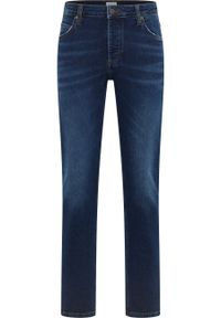 Męskie Spodnie Jeansowe Mustang Style Michigan Straight Denim Blue 1016336 5000 784
