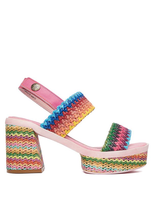 Sandały Laura Vita. Kolor: różowy