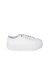 Diesel Sneakersy "S-Hanami" | Y02828 PR013 | Kobieta | Biały. Okazja: na spotkanie biznesowe. Kolor: biały. Materiał: skóra. Obcas: na platformie #2