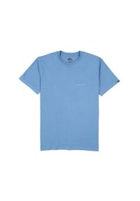 Quiksilver - Koszulka z krótkim rękawem dla Mężczyzn SALT WATER Niebieski. Kolor: niebieski. Materiał: materiał, bawełna. Długość rękawa: krótki rękaw. Długość: krótkie