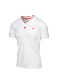 Huari - Koszulka Męska Polska. Kolor: czerwony, wielokolorowy, biały. Sport: turystyka piesza #1