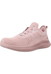 skechers - Tenisówki Skechers Model Bobs Geo-new Aesthetics Slip-ins Kolor Rose. Kolor: różowy. Materiał: tkanina. Model: Skechers Sport. Sport: turystyka piesza