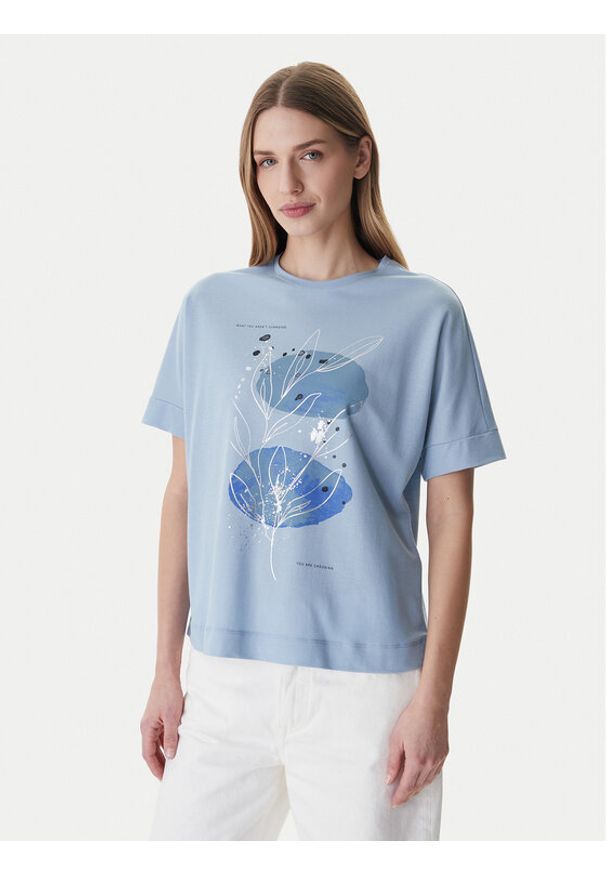 only - ONLY T-Shirt Jany 15356044 Niebieski Regular Fit. Kolor: niebieski. Materiał: syntetyk