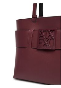 Armani Exchange Torebka 949138 0A874 UA343 Bordowy. Kolor: czerwony. Materiał: skórzane