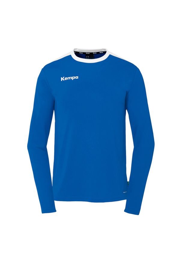 KEMPA - Dżersej z długim rękawem Kempa Emotion 27. Kolor: wielokolorowy, niebieski, biały. Materiał: jersey. Długość rękawa: długi rękaw. Długość: długie. Sport: piłka ręczna