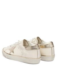 GOLDEN GOOSE Sneakersy Super-Star Classic With List GWF00101.F007558.10698 Beżowy. Kolor: beżowy. Materiał: skóra #5