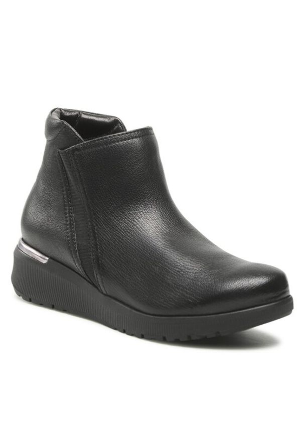 Go Soft Botki WB-SASHA-AW22-12 Czarny. Kolor: czarny. Materiał: skóra