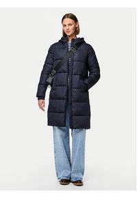 Pieces Płaszcz zimowy 17115627 Granatowy Regular Fit. Kolor: niebieski. Materiał: syntetyk. Sezon: zima #4
