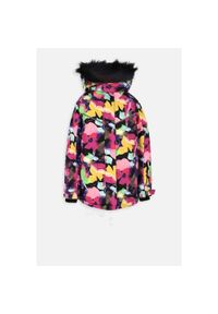 Kurtka narciarska dziewczęca Lemon Explore ZL3. Typ kołnierza: kołnierzyk stójkowy. Kolor: wielokolorowy. Materiał: poliester. Sezon: zima. Sport: narciarstwo #1