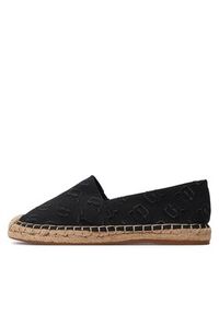 Karl Lagerfeld - KARL LAGERFELD Espadryle KL80124A Czarny. Kolor: czarny. Materiał: materiał #5