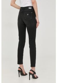 Guess jeansy damskie high waist. Stan: podwyższony. Kolor: czarny #4
