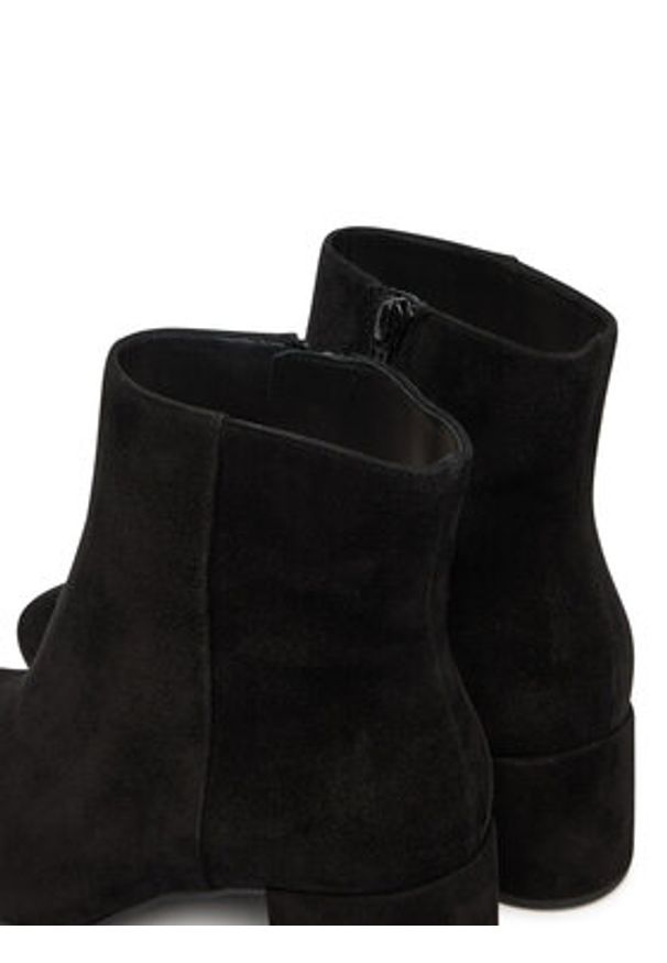 HÖGL Botki Daydream 0-134102-0100 Czarny. Kolor: czarny. Materiał: skóra, welur