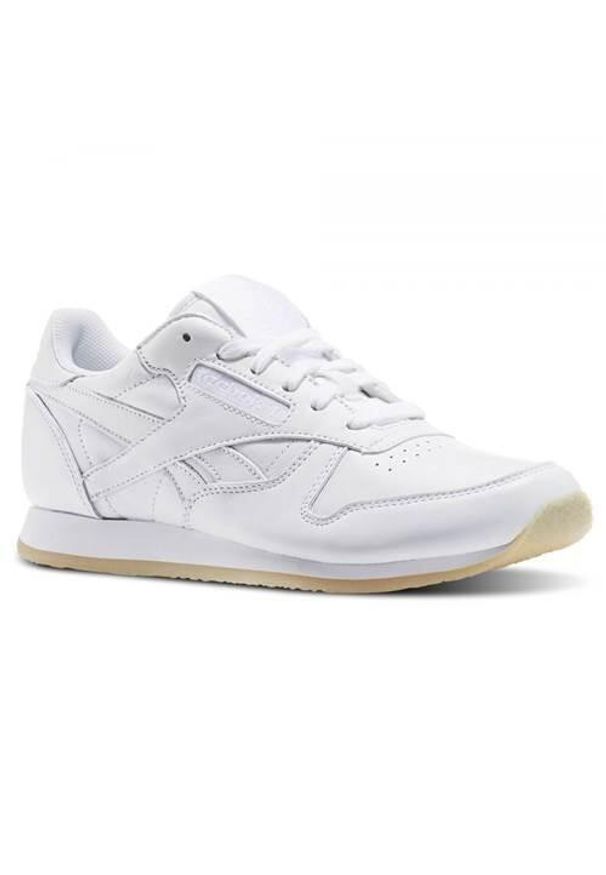 Buty do chodzenia damskie Reebok CL Lthr Crepe Neutral Pop. Zapięcie: sznurówki. Kolor: biały, wielokolorowy. Materiał: tkanina, materiał, skóra, syntetyk. Szerokość cholewki: normalna. Sport: turystyka piesza
