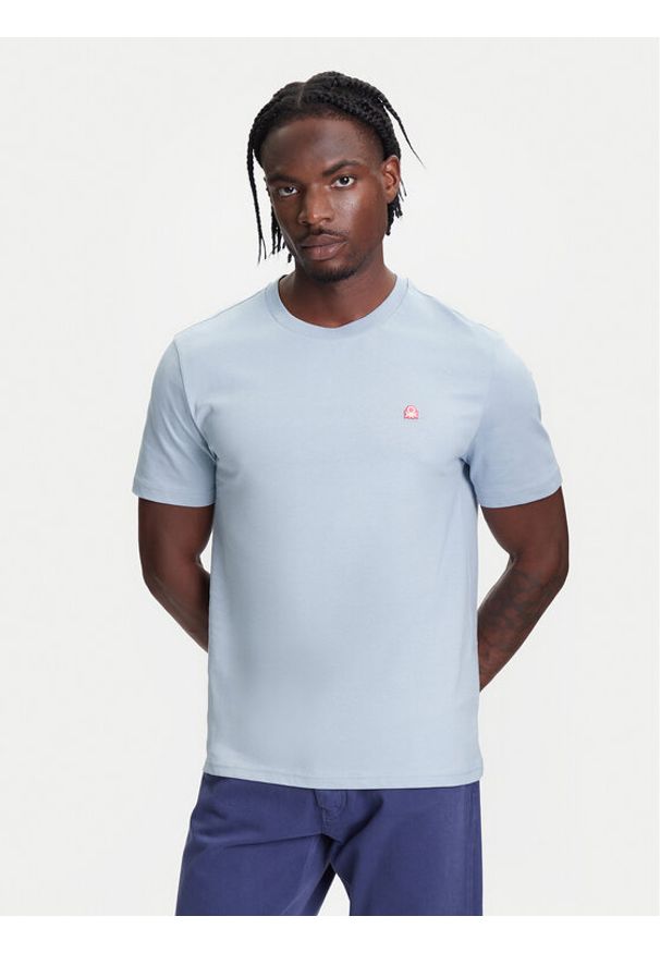 United Colors of Benetton - United Colors Of Benetton T-Shirt 3MI5J1AF7 Niebieski Regular Fit. Kolor: niebieski. Materiał: bawełna