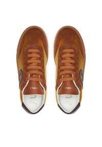 Furla Sneakersy YI82ENJ BX3523 3549S Brązowy. Kolor: brązowy. Materiał: skóra, zamsz #5