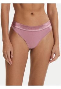 Calvin Klein Underwear Stringi LV00QF8826 Różowy. Kolor: różowy. Materiał: bawełna #1