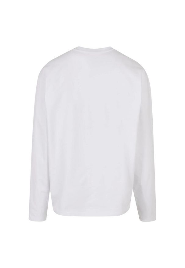 Urban Classics - Męska Koszulka Z Długim Rękawem Ultra Heavyweight Oversized T-shirt. Kolor: biały. Długość rękawa: długi rękaw. Długość: długie