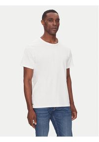 Lacoste Komplet 3 t-shirtów TH9010 Biały Regular Fit. Kolor: biały. Materiał: bawełna #4