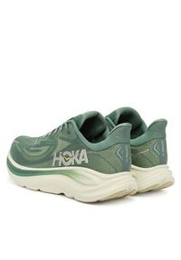 HOKA - Hoka Buty do biegania Clifton 10 1162030 Khaki. Kolor: brązowy. Materiał: materiał #4