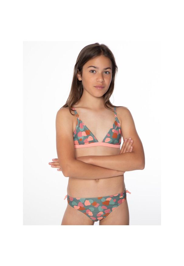 Dziewczęcy 2-częściowy trójkątny kostium kąpielowy Protest Prtdonna. Kolor: zielony