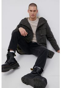 Premium by Jack&Jones - Sweter. Okazja: na co dzień. Kolor: beżowy. Materiał: dzianina. Długość rękawa: długi rękaw. Długość: długie. Styl: casual #2