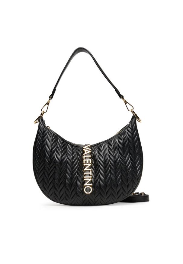 VALENTINO - Valentino Torebka Fania Re VBS9AB07 Czarny. Kolor: czarny. Materiał: skórzane