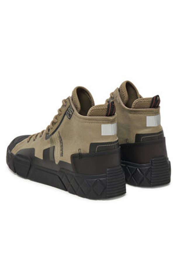 Palladium Sneakersy Ace City Shell Chuk2 74451-308-M Zielony. Kolor: zielony. Materiał: materiał