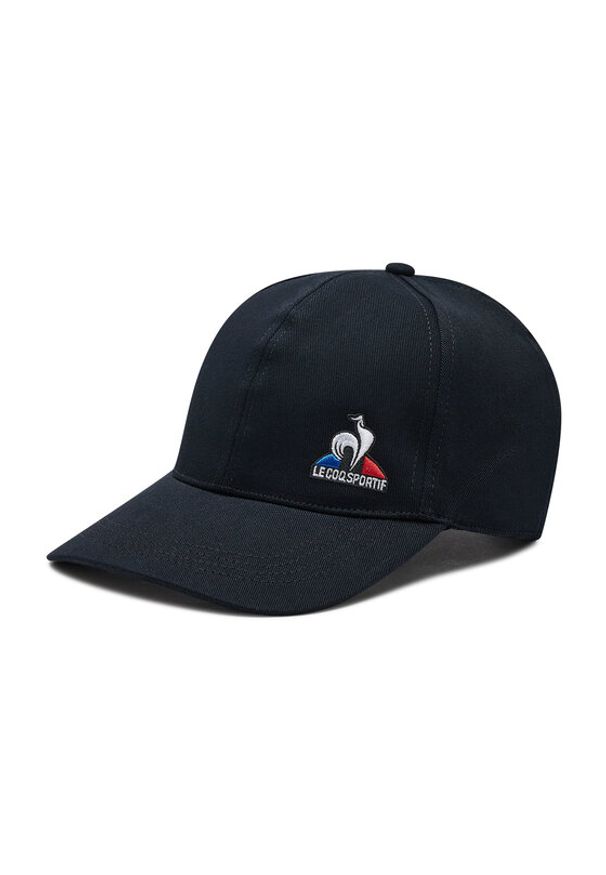 Le Coq Sportif Czapka z daszkiem Ess Cap 2210538 Czarny. Kolor: czarny. Materiał: materiał