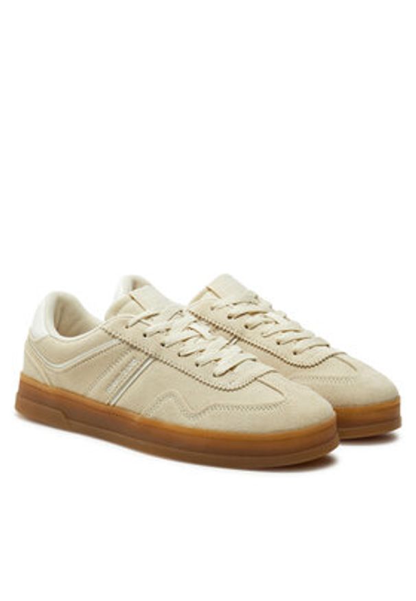Tommy Jeans Sneakersy The Greenwich Suede EN0EN02696 Écru. Materiał: zamsz, skóra