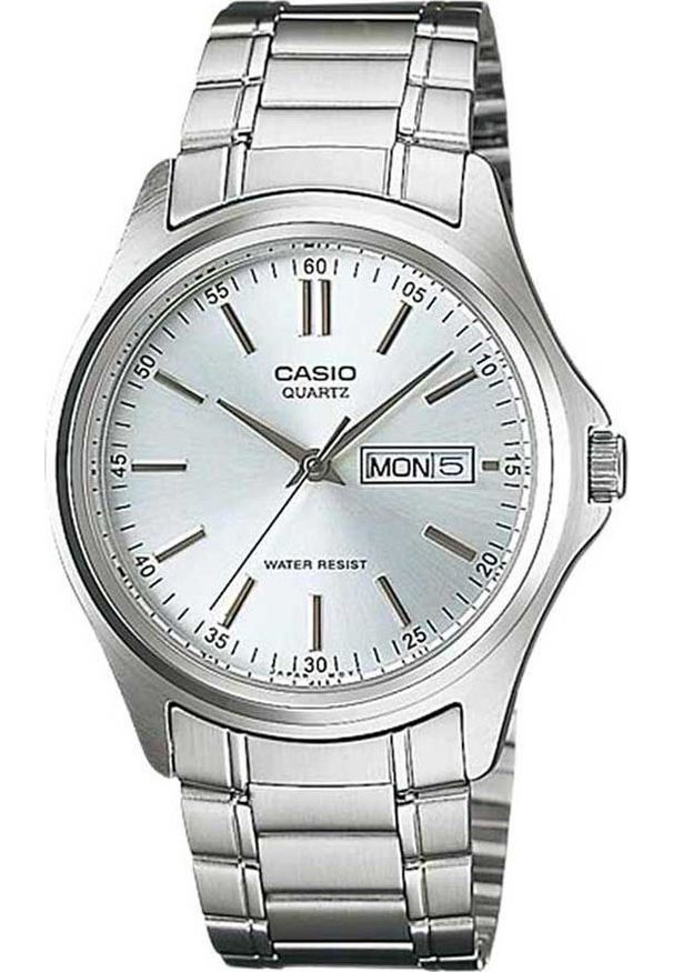 Zegarek Casio Zegarek marki Casio model MTP-1239D kolor Szary. Akcesoria męski. Sezon: Cały rok NoSize. Kolor: szary