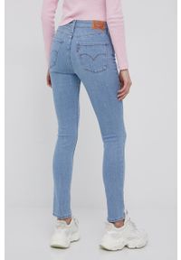 Levi's® - Levi's jeansy 721 damskie high waist. Okazja: na spotkanie biznesowe. Stan: podwyższony. Kolor: niebieski. Styl: biznesowy #3