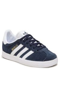 Adidas - adidas Sneakersy Gazelle C BY9162 Granatowy. Kolor: niebieski. Materiał: zamsz, skóra. Model: Adidas Gazelle #6