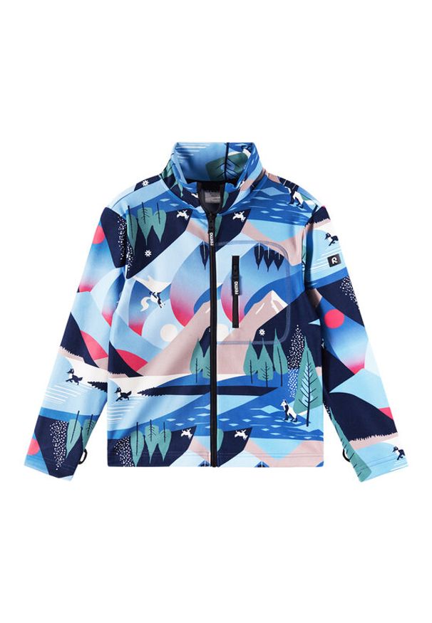 Reima Polar Lisisti 5200355C Granatowy Regular Fit. Kolor: niebieski. Materiał: syntetyk