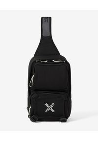 Kenzo - KENZO - Plecak na jedno ramię Sport. Kolor: czarny. Materiał: materiał. Styl: sportowy #6