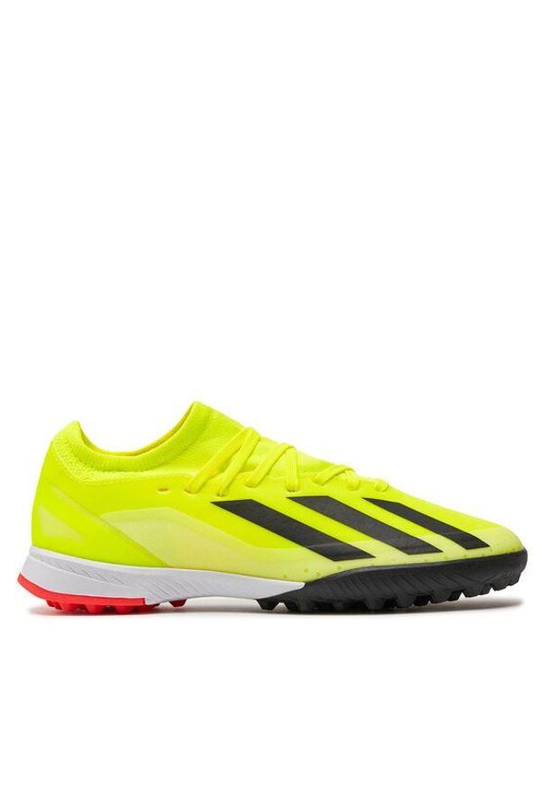 Adidas - adidas Buty X Crazyfast League Turf Boots IF0681 Żółty. Kolor: żółty