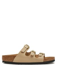 Birkenstock Klapki Florida 1029265 Écru. Materiał: skóra #1