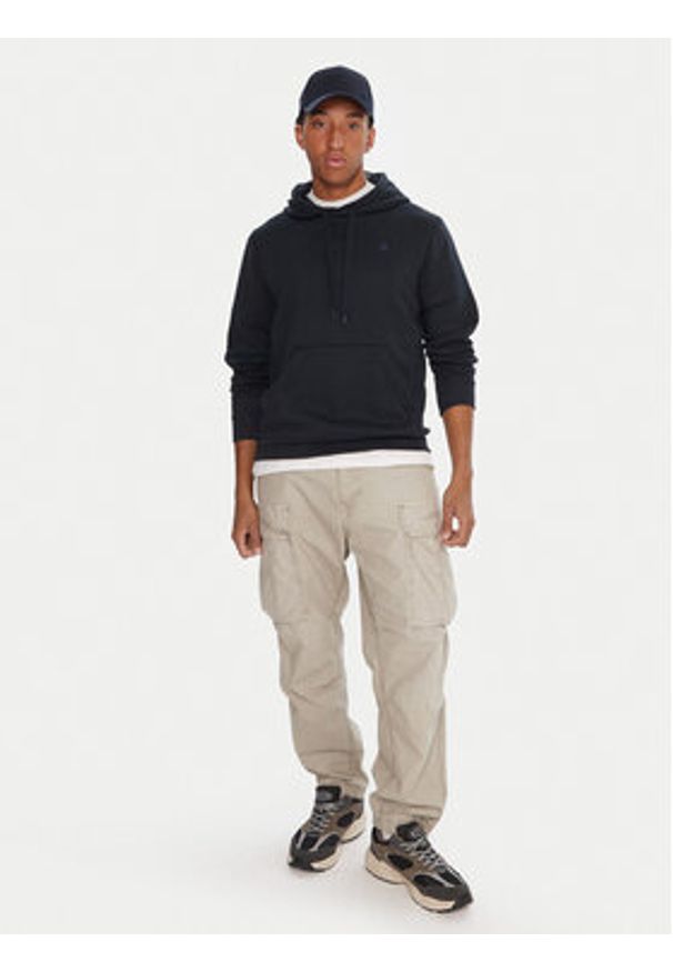 G-Star RAW - G-Star Raw Bluza Premium Core D16121-C235 Granatowy Regular Fit. Kolor: niebieski. Materiał: bawełna