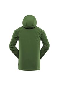 ALPINE PRO - Kurtka softshell męska Alpine Pro Hoor. Kolor: zielony. Materiał: softshell. Sport: wspinaczka