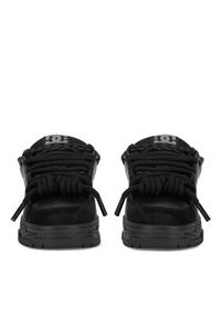 DC Sneakersy RS-23M07073 Czarny. Kolor: czarny. Materiał: skóra