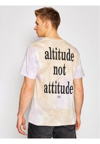 HUF T-Shirt Altitude TS01404 Brązowy Regular Fit. Kolor: brązowy. Materiał: bawełna #4