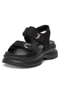 Juicy Couture Sandały WSS21516-01 Czarny. Kolor: czarny. Materiał: materiał #4