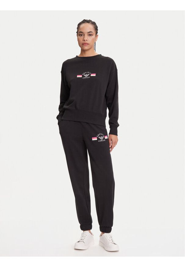 Emporio Armani Underwear Dres EW000500 AF10882 UC001 Czarny Regular Fit. Kolor: czarny. Materiał: syntetyk