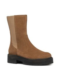 Geox Botki D Spherica Ec7 D36VDK 00022 C6372 Brązowy. Kolor: brązowy. Materiał: materiał #3