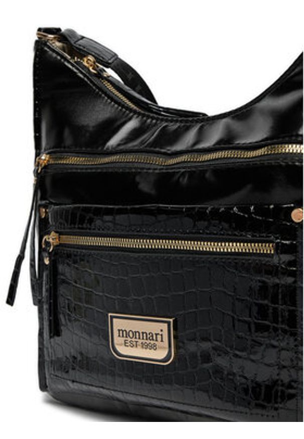 Monnari Torebka BAG5920 Czarny. Kolor: czarny. Materiał: skórzane