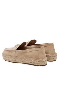 Lauren Ralph Lauren - LAUREN RALPH LAUREN Espadryle Luize 802953958007 Beżowy. Kolor: beżowy. Materiał: zamsz, skóra