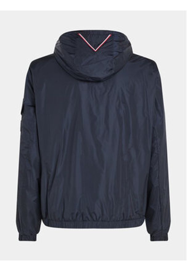 TOMMY HILFIGER - Tommy Hilfiger Kurtka przejściowa MW0MW31641 Granatowy Regular Fit. Kolor: niebieski. Materiał: syntetyk